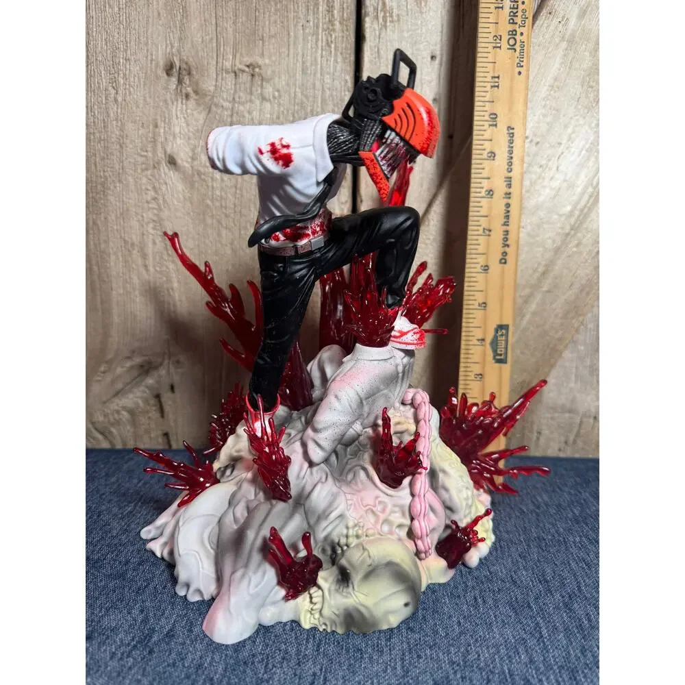 Anime Chainsaw Man Pochita Denji PVC Figure 27CM Model Statue Toy